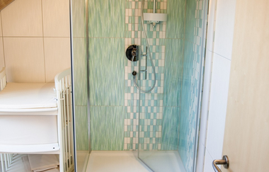 Ferienwohnung Im Dorf in Michelbach: Badezimmer | © Hohenlohe Schwäbisch Hall