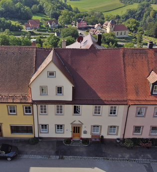 Ferienwohnung im Hofratshaus in Schrozberg: Außenansicht | © Hohenlohe Schwäbisch Hall