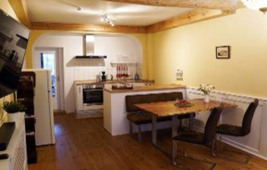 Ferienwohnung im Hofratshaus: Küche | © Hohenlohe Schwäbisch Hall