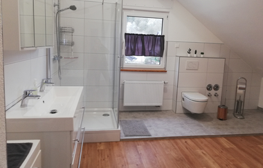 Bad | Ferienwohnung Jagsttal Oase | Neudenau | HeilbronnerLand | © Ferienwohnung Jagsttal Oase