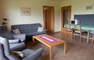 Ferienwohnung Landes in Kreßberg: Wohn-/Esszimmer | © Hohenlohe Schwäbisch Hall