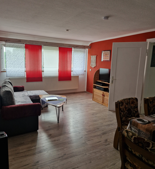 Ferienwohnung Lebensblume in Ilshofen: Wohnzimmer | © Hohenlohe + Schwäbisch Hall Tourismus e. V.