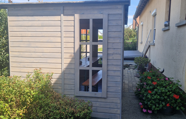 Ferienwohnung Lebensblume in Ilshofen: Gartenhäuschen | © Hohenlohe + Schwäbisch Hall Tourismus e. V.