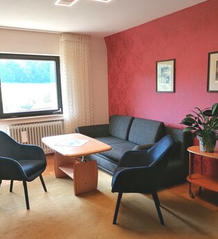 Ferienwohnung Schill in Gerabronn: Wohnzimmer | © Jacqueline Schill