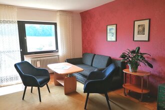 Ferienwohnung Schill in Gerabronn: Wohnzimmer | © Jacqueline Schill