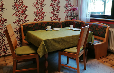 Ferienwohnung Schill in Gerabronn: Essecke | © Jacqueline Schill