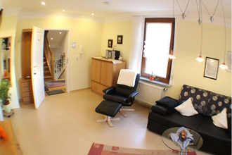 Wohnzimmer Ferienwohnung Weigand | © Stadt Bad Wimpfen