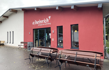 Weingut A. Heinrich - Eingang | Bett+Bike | Obersulm im HeilbronnerLand | © Weingut A. Heinrich Obersulm