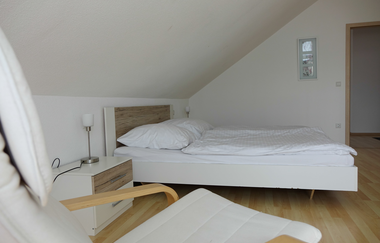 Schlafzimmer | Ferienwohnungen Landgut Schellenbauer | Cleebronn | © Neckar-Zaber-Tourismus e.V.