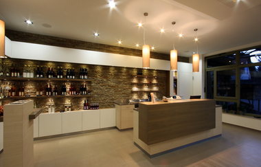 Innenansicht Vinothek | © Weingut Laicher