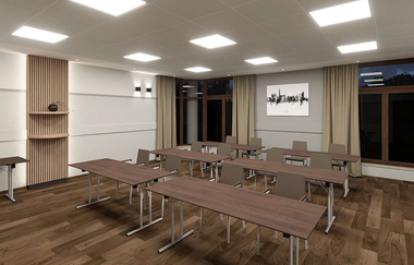 Flair Park-Hotel Ilshofen: Visualisierung Seminarraum | © Hohenlohe Schwäbisch Hall