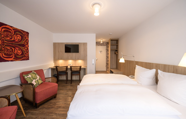 Gasthof zum Löwen in Braunsbach: Gästezimmer | © Hohenlohe Schwäbisch Hall