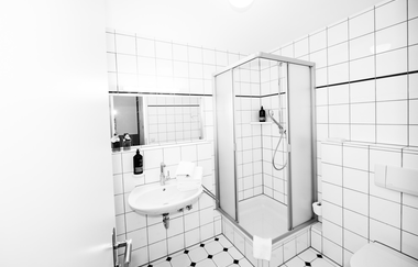 Gasthof zum Löwen in Braunsbach: Badezimmer | © Hohenlohe Schwäbisch Hall