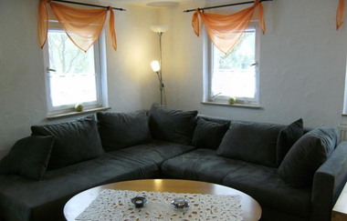 Haus an der Landhege in Mainhardt: Wohnzimmer | © Hohenlohe Schwäbisch Hall