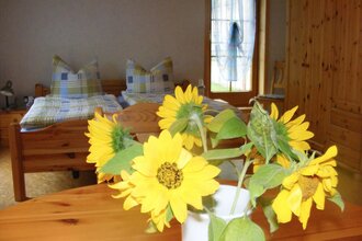 Hirtenhaus Etzel in Langenburg: Schlafzimmer | © Hirtenhaus Etzel