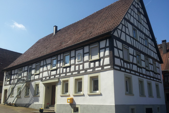 Außenansicht des Ferienhofs Bauer | © Touristikgemeinschaft Hohenlohe e. V. |  Hof Bauer