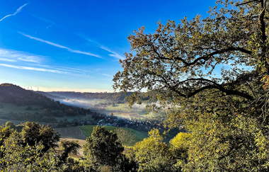 Hohenlohe Hideaway in Langenburg: Blick ins Tal | © Hohenlohe Schwäbisch Hall