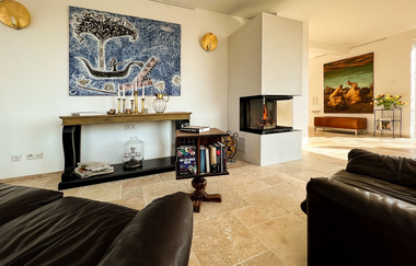 Hohenlohe Hideaway in Langenburg: Wohnzimmer | © Hohenlohe Schwäbisch Hall