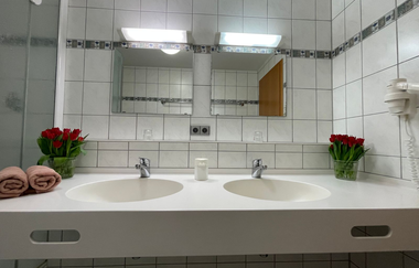 Hotel-Gasthof-Löwen in Mainhardt: Badezimmer | © Hohenlohe Schwäbisch Hall