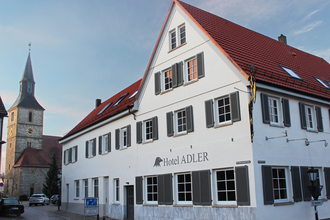 Außenansicht Hotel Adler | Bad Friedrichshall | HeilbronnerLand | © Hotel Adler