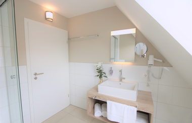 Badezimmer Hotel Adler | Bad Friedrichshall | HeilbronnerLand | © Hotel Adler