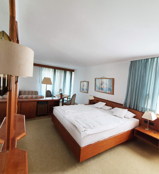 Doppelzimme de luxe im Hotel am Kurpark | © Hotel am Kurpark