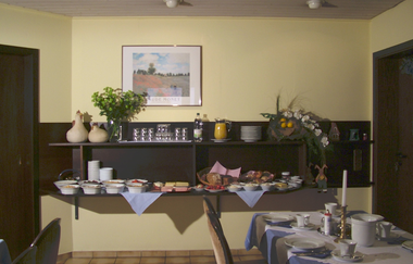 Frühstücksraum | Hotel am Markt | Neckarwestheim | © Neckar-Zaber-Tourismus e.V.