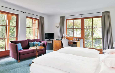 Doppelzimmer  im Hotel Rappenhof | Weinsberg | HeilbronnerLand | © Hotel und Gutsgaststätte Rappenhof