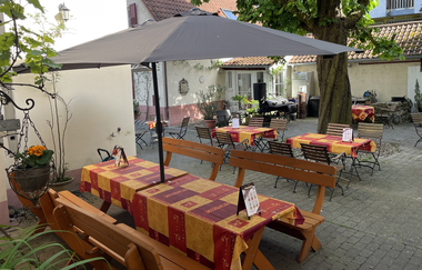 Hof | Hotel Herberge zur Traube | Bad Wimpfen | HeilbronnerLand | © Hotel Herberge zur Traube