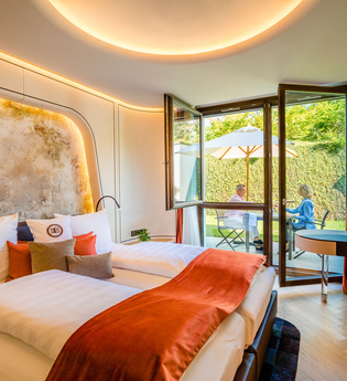 Comfort-Doppelzimmer Hotel Neues Tor Bad Wimpfen | HeilbronnerLand | © Hotel Neues Tor