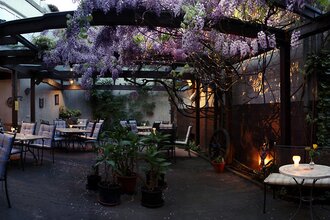 Biergarten im Adler Bad Rappenau | HeilbronnerLand | © Hotel-Restaurant Adler