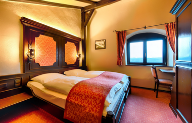 Hotel-Restaurant Burg Hornberg DZ Turmzimmer | © Hotel-Restaurant Burg Hornberg