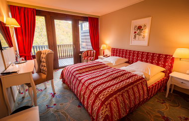 Hotel-Restaurant Burg Hornberg Doppelzimmer Haupthaus | © Nicolas Lösch