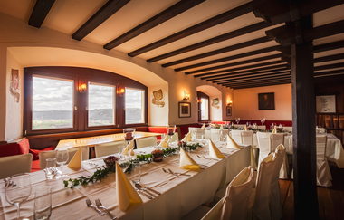 Hotel-Restaurant Burg Hornberg Götzenstube | © Nicolas Lösch