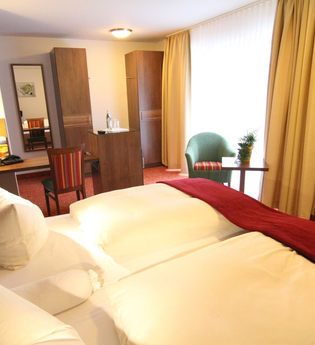 Hotel-Restaurant Sonneck in Schwäbisch Hall: Gästezimmer | © Hotel Restaurant Sonneck