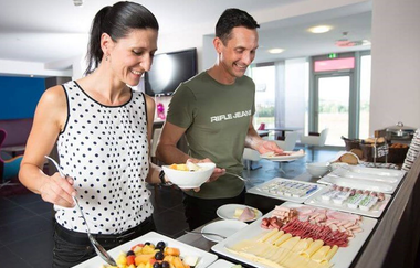 Hotel smartino in Schwäbisch Hall: Frühstückauswahl | © Hohenlohe Schwäbisch Hall