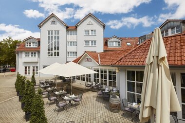 nestor Hotel Neckarsulm - Außenansicht | Bett+Bike Hotel HeilbronnerLand | RadServiceStation | © nestor Hotel Neckarsulm