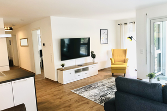 Ferienwohnung von INhome in Crailsheim: Wohnzimmer | © INhome