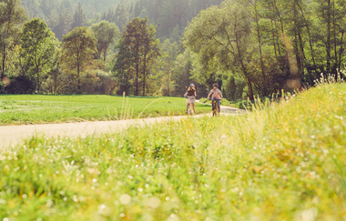 Etappe 1 - Radfahrer auf dem Kocher-Jagst-Radweg | © Arbeitsgemeinschaft Kocher-Jagst-Radweg