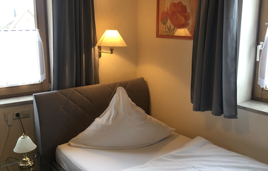 Einzelzimmer im Landgasthof zum Stern | © Hohenlohe Schwäbisch Hall