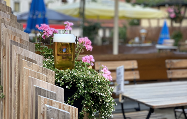 Biergarten im Landgasthof zum Stern | © Hohenlohe Schwäbisch Hall