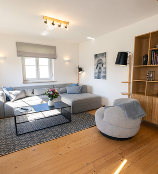 Landhaus Paco in Blaufelden: Wohnzimmer | © Hohenlohe Schwäbisch Hall