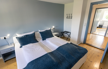 Landhaus Paco in Blaufelden: Doppelzimmer 1 | © Hohenlohe Schwäbisch Hall