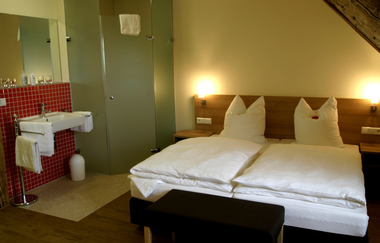 Landhaus Rössle in Veinau: Gästezimmer | © Hohenlohe Schwäbisch Hall