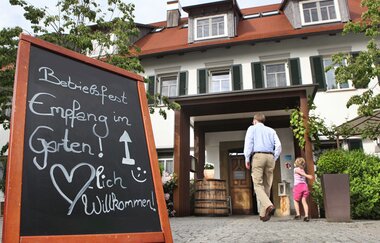 Landhaus Rössle in Veinau: Eingangsbereich | © Hohenlohe Schwäbisch Hall