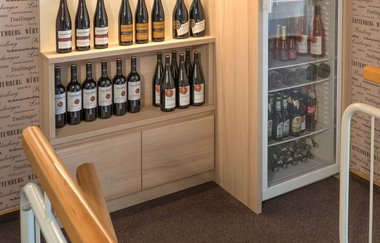 Getränkeselbstbedienung, gekühlt und ungekühlt | © Landpension Kohler