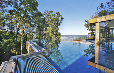 Waldpool im  Mawell Resort Langenburg | © Touristikgemeinschaft Hohenlohe e. V. | Mawell Resort