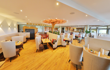 PanoramaRestaurant im Mawell Resort Langenburg | © Touristikgemeinschaft Hohenlohe e. V. | Mawell Resort