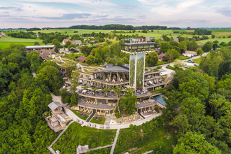 Luftaufnahme Mawell Resort Langenburg | © Touristikgemeinschaft Hohenlohe e. V. | Mawell Resort