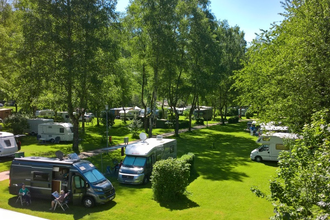 Naturcamping Braunsbach Stellplatz | © Hohenlohe Schwäbisch Hall